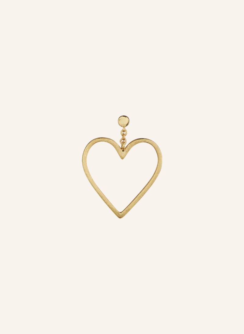 Lulu Copenhagen Ohrhänger Love Free gold von LULU Copenhagen