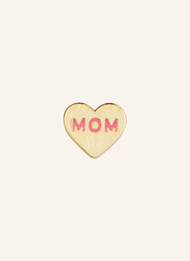 Lulu Copenhagen Ohrstecker Heart Mom gold von LULU Copenhagen