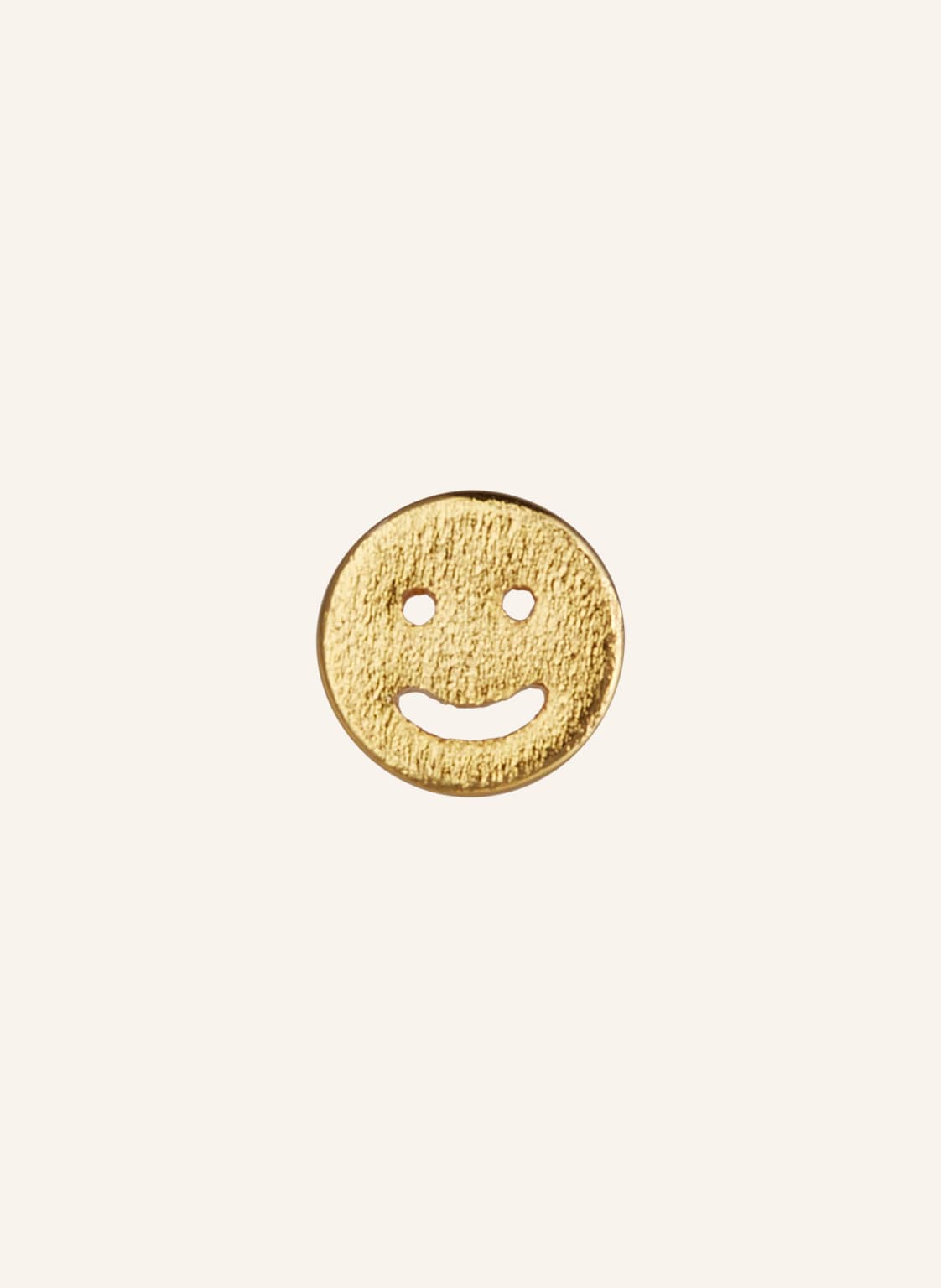 Lulu Copenhagen Ohrstecker Smile gold von LULU Copenhagen