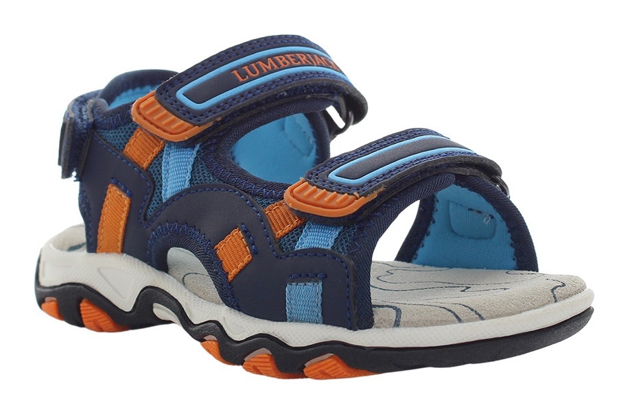 LUMBERJACK Sandale, Sommerschuh, Klettschuh, Outdoorschuh, mit 3 Klettverschlüssen von LUMBERJACK