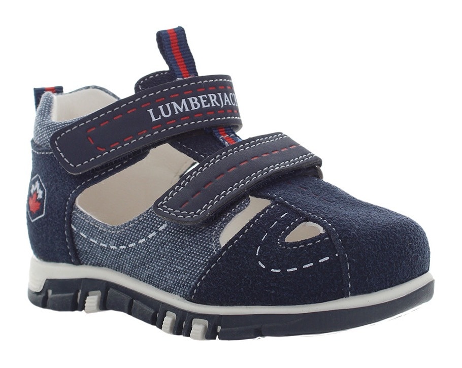 LUMBERJACK Sandale, Sommerschuh, Klettschuh, Sandalette, mit Klettverschlüssen von LUMBERJACK