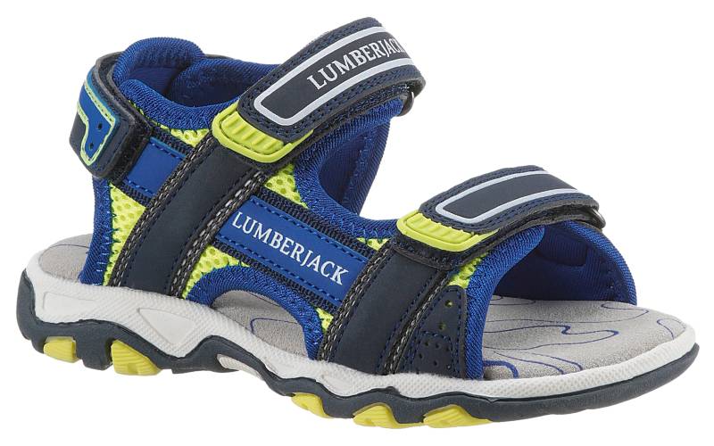 LUMBERJACK Trekkingsandale, Sommerschuh, Outdoorsandale, Klettschuh, mit Lederinnensohle von LUMBERJACK