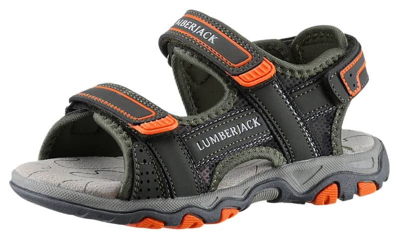 LUMBERJACK Trekkingsandale, Sommerschuh, Outdoorsandale, Klettschuh, mit Lederinnensohle von LUMBERJACK