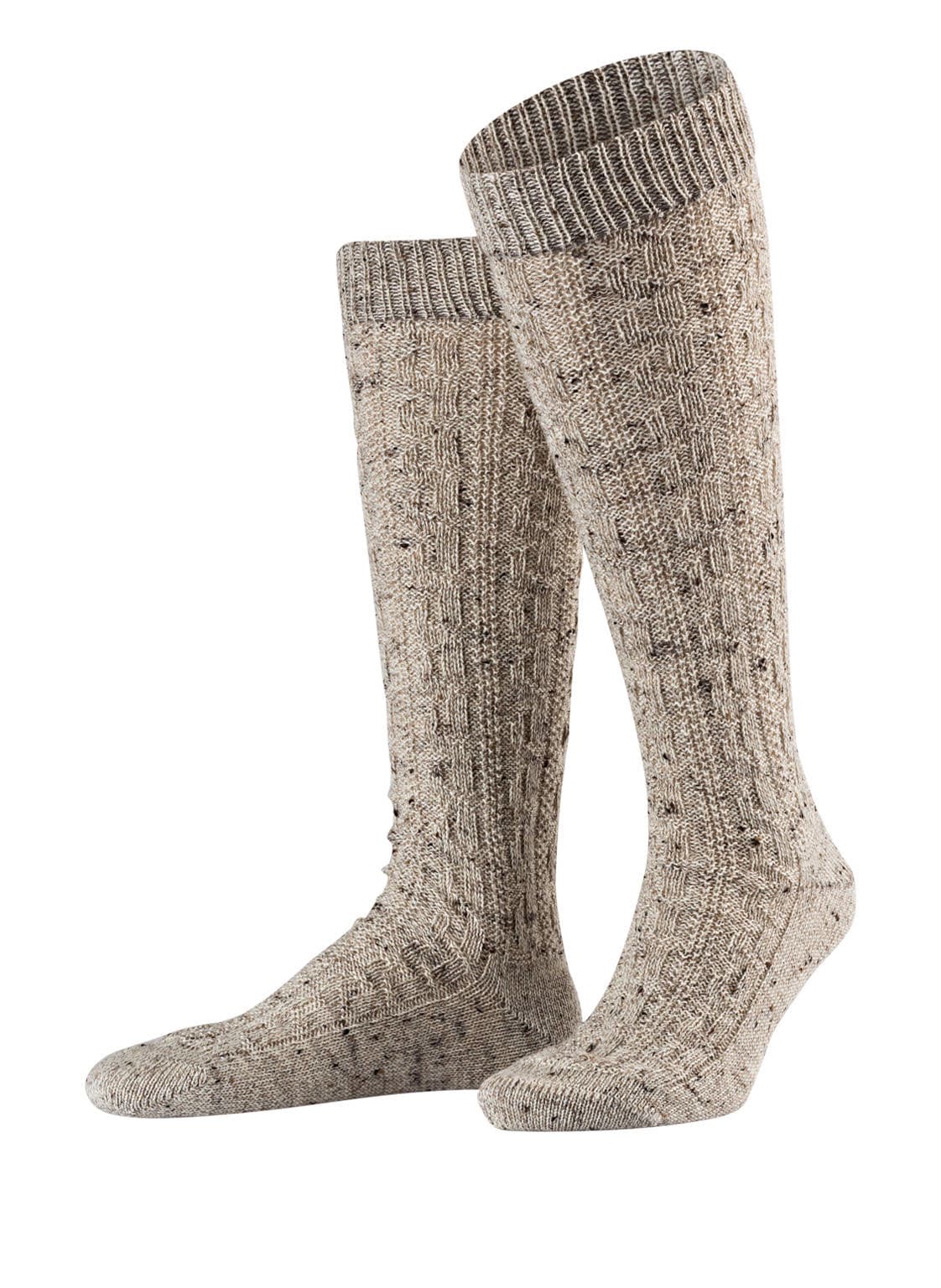 Lusana Trachten-Kniestrümpfe beige Lusana Trachten-Kniestrümpfe beige von LUSANA