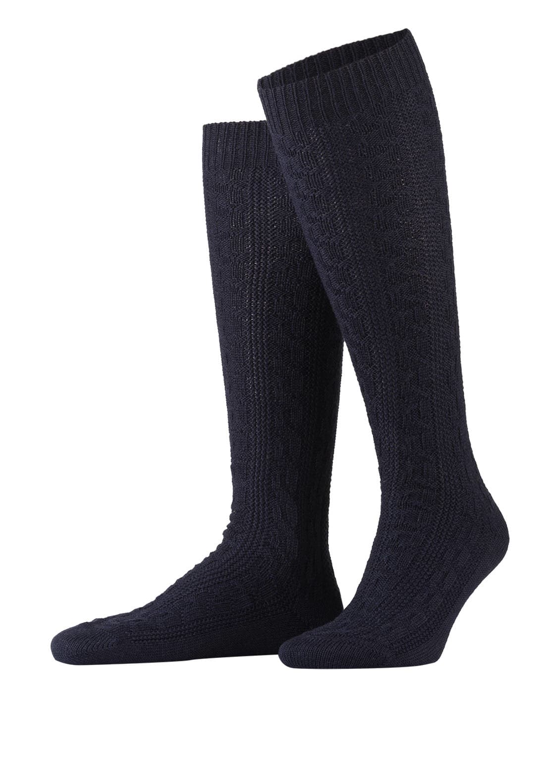 Lusana Trachten-Kniestrümpfe blau Lusana Trachten-Kniestrümpfe blau von LUSANA
