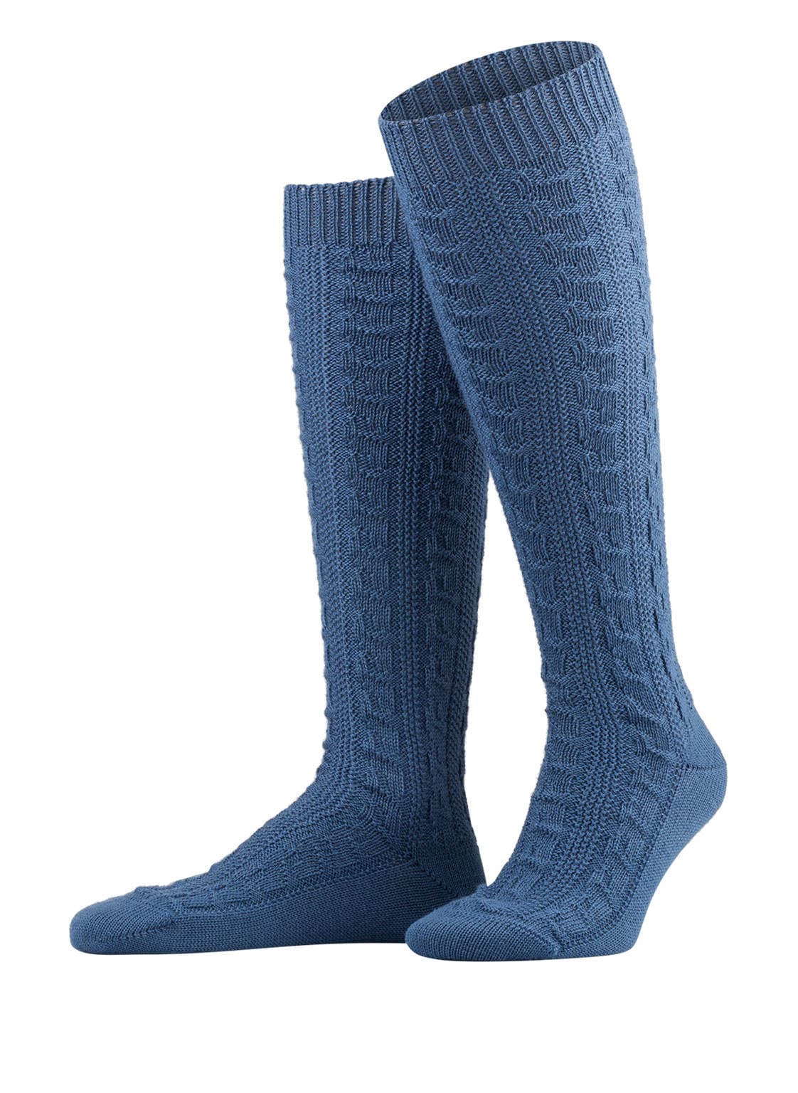 Lusana Trachten-Kniestrümpfe blau Lusana Trachten-Kniestrümpfe blau von LUSANA