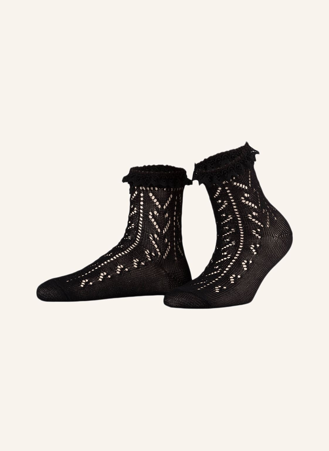 Lusana Trachtensocken schwarz Lusana Trachtensocken schwarz von LUSANA