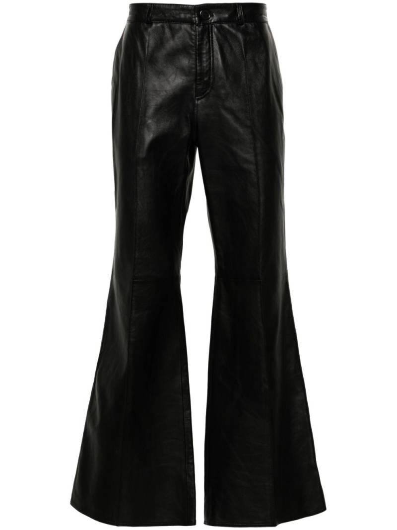 LỰU ĐẠN Bell Bottoms trousers - Black von LỰU ĐẠN