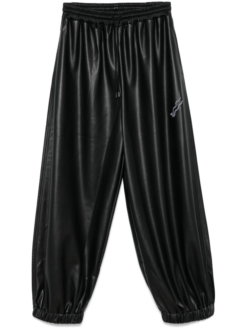 LỰU ĐẠN Bontan trousers - Black von LỰU ĐẠN