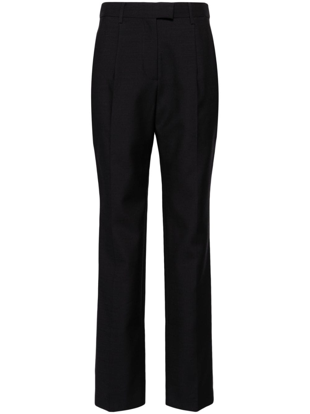 LVIR ankle-slit tailored trousers - Black von LVIR