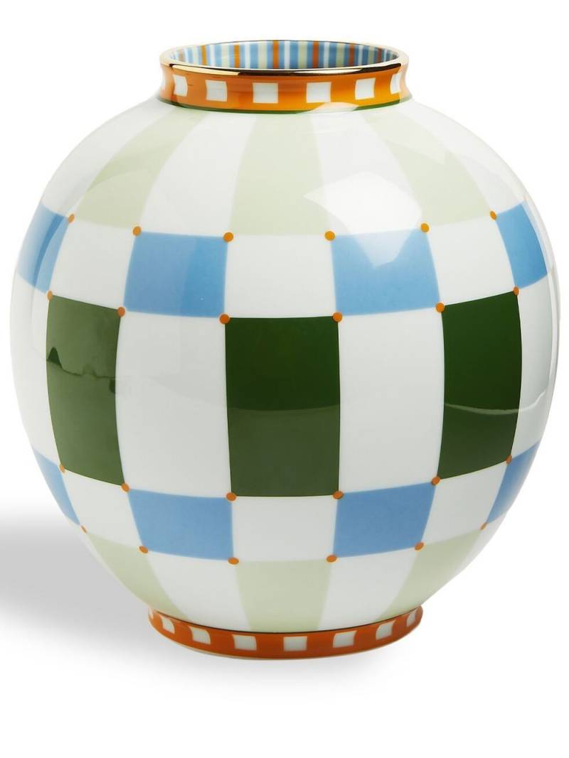 La DoubleJ Bubble porcelain vase - White von La DoubleJ