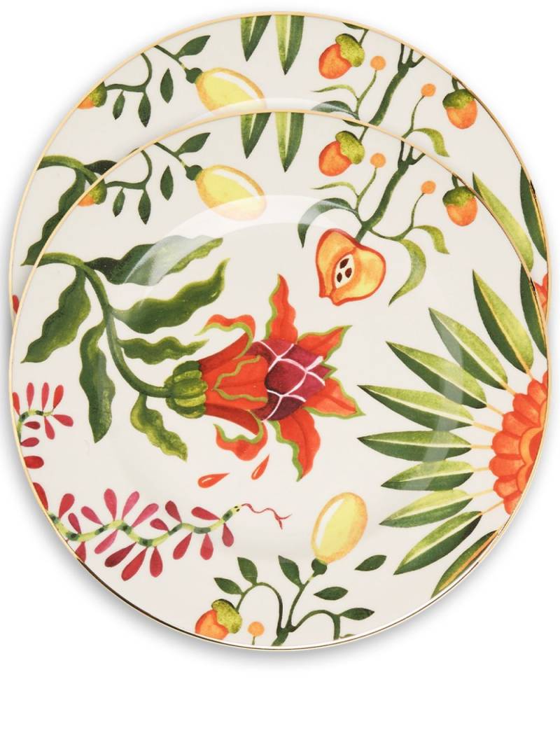 La DoubleJ Eden dinner plates (set of two) - White von La DoubleJ