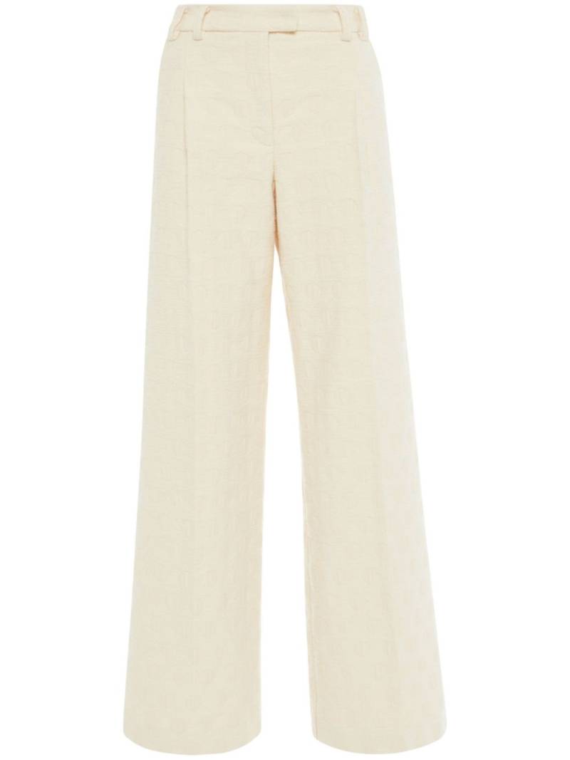 La DoubleJ La Comasca jacquard trousers - Neutrals von La DoubleJ