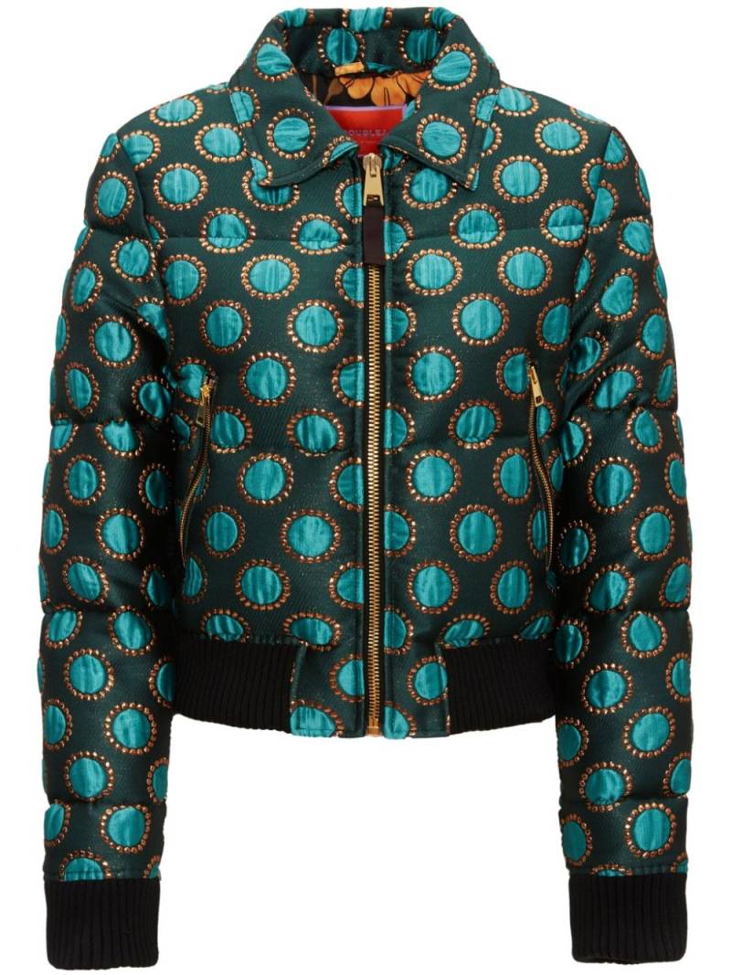 La DoubleJ La Comasca puffer bomber jacket - Green von La DoubleJ