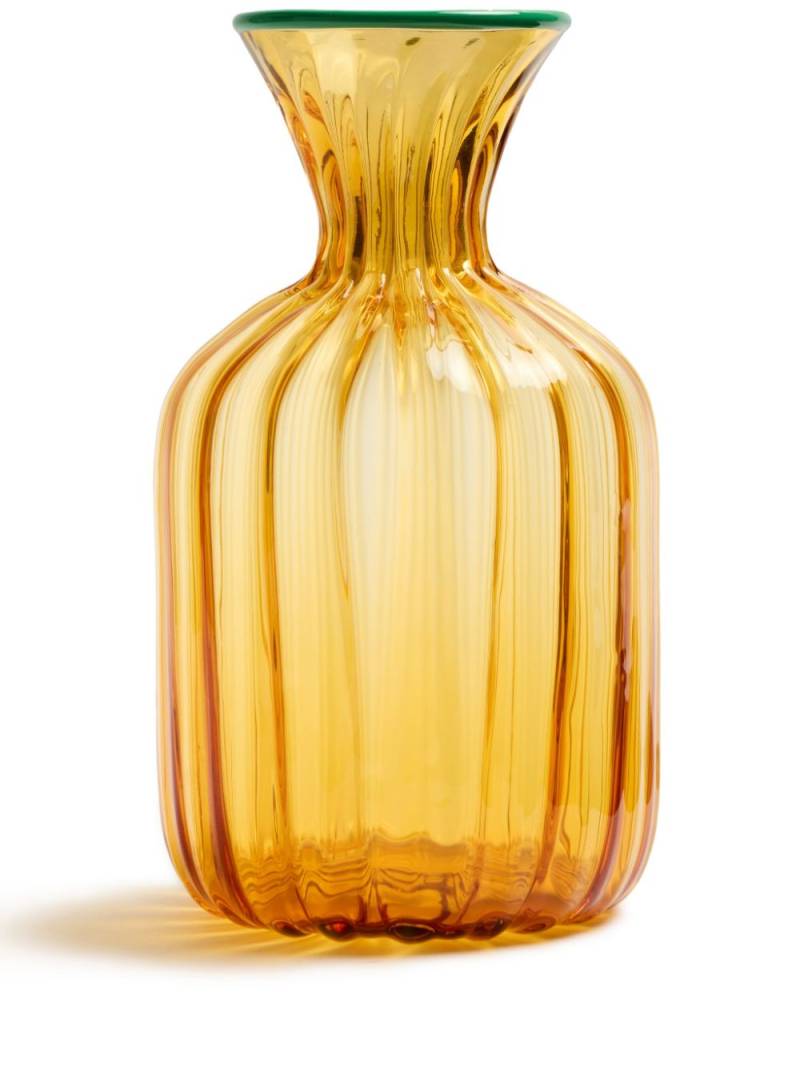 La DoubleJ Murano carafe - Yellow von La DoubleJ