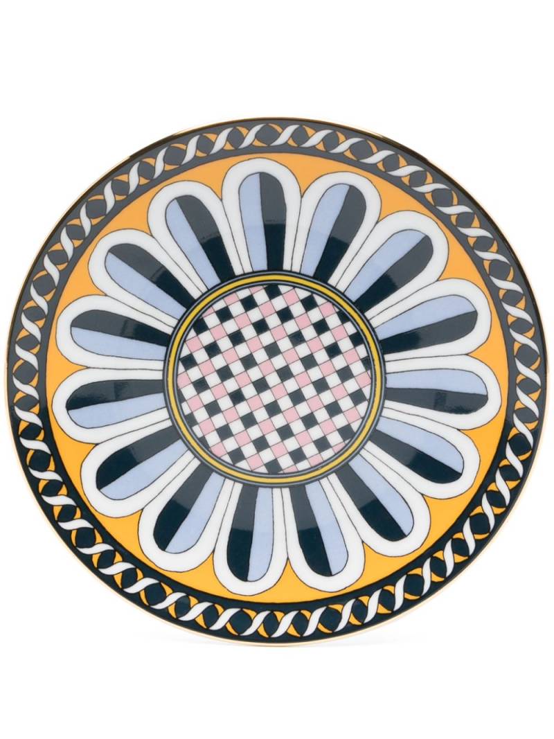 La DoubleJ Napoli porcelain plate (17cm) - Blue von La DoubleJ