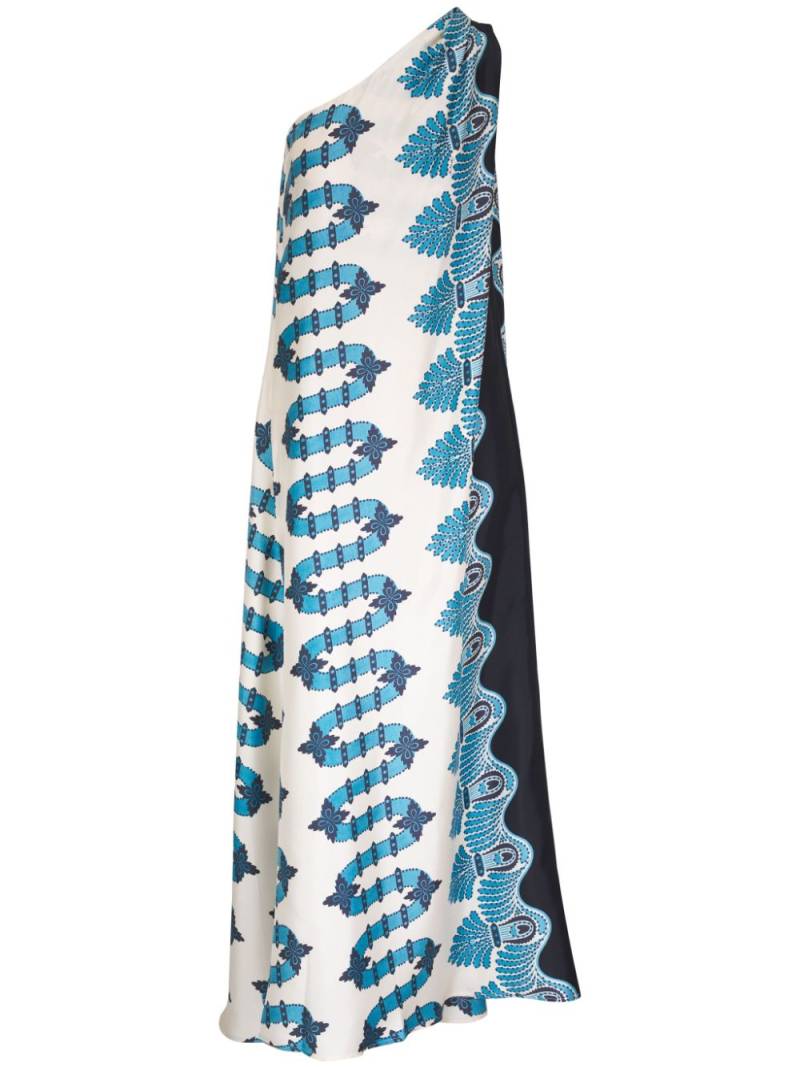 La DoubleJ Roy maxi dress - Blue von La DoubleJ