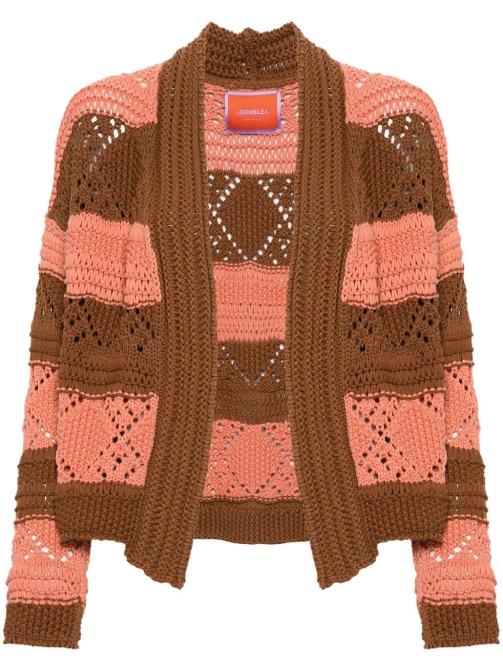 La DoubleJ Summer knitted cardigan - Brown von La DoubleJ