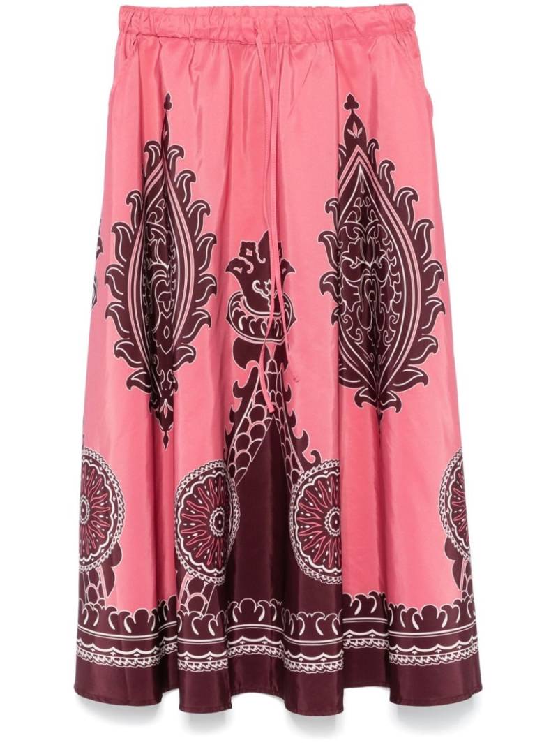 La DoubleJ drawstring midi skirt - Pink von La DoubleJ