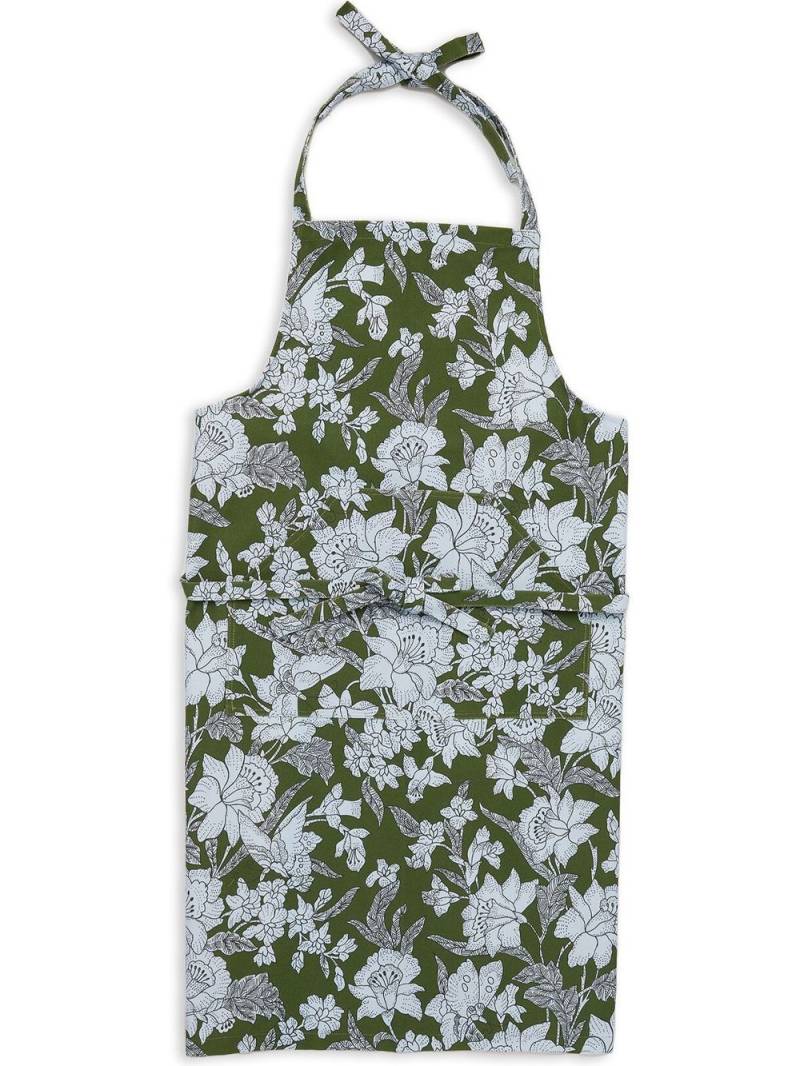 La DoubleJ floral print apron - Green von La DoubleJ