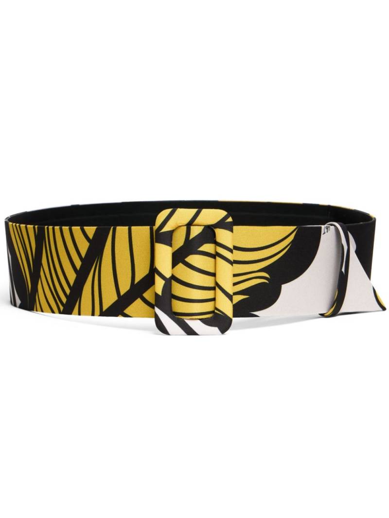 La DoubleJ floral-print belt - Yellow von La DoubleJ