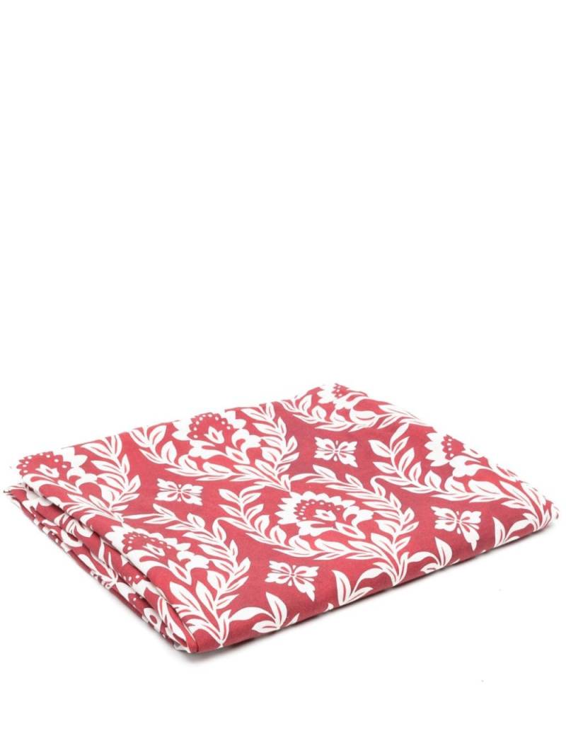 La DoubleJ floral-print linen tablecloth (180cm x 280cm) - Red von La DoubleJ