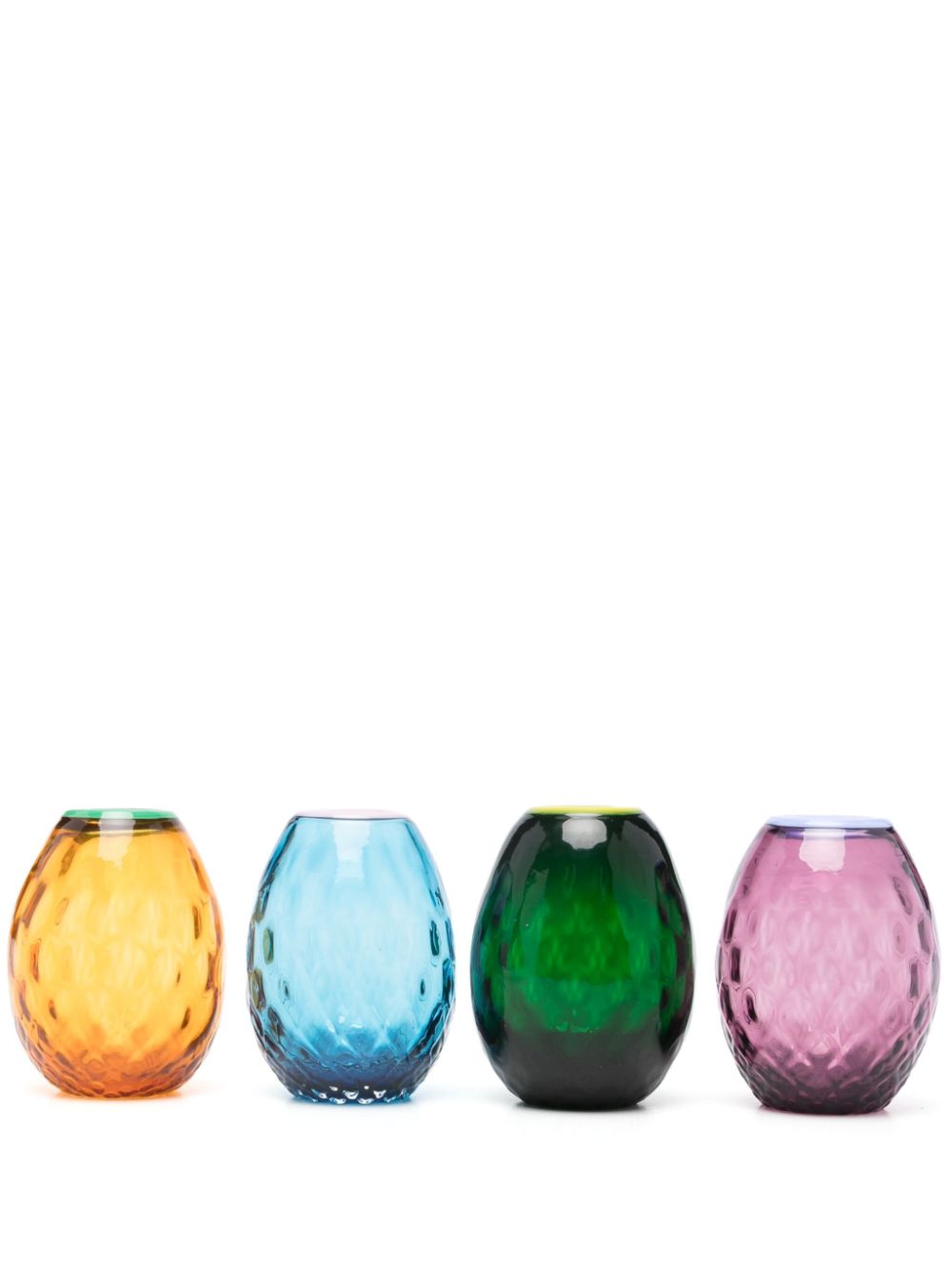 La DoubleJ x Salviati Baby Egg vases (set of four) - Green von La DoubleJ