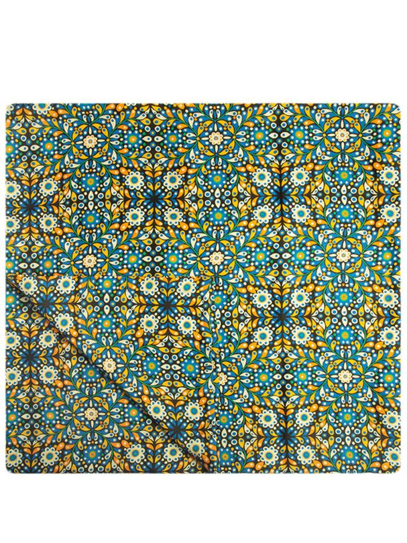 La DoubleJ tile-print tablecloth - Blue von La DoubleJ