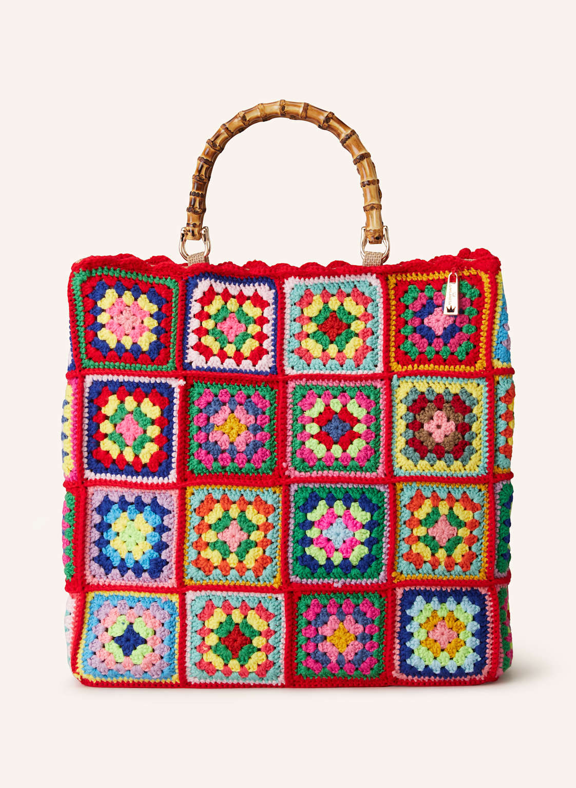 La Milanesa Shopper Crochet Large rot La Milanesa Shopper Crochet Large rot von La MILANESA