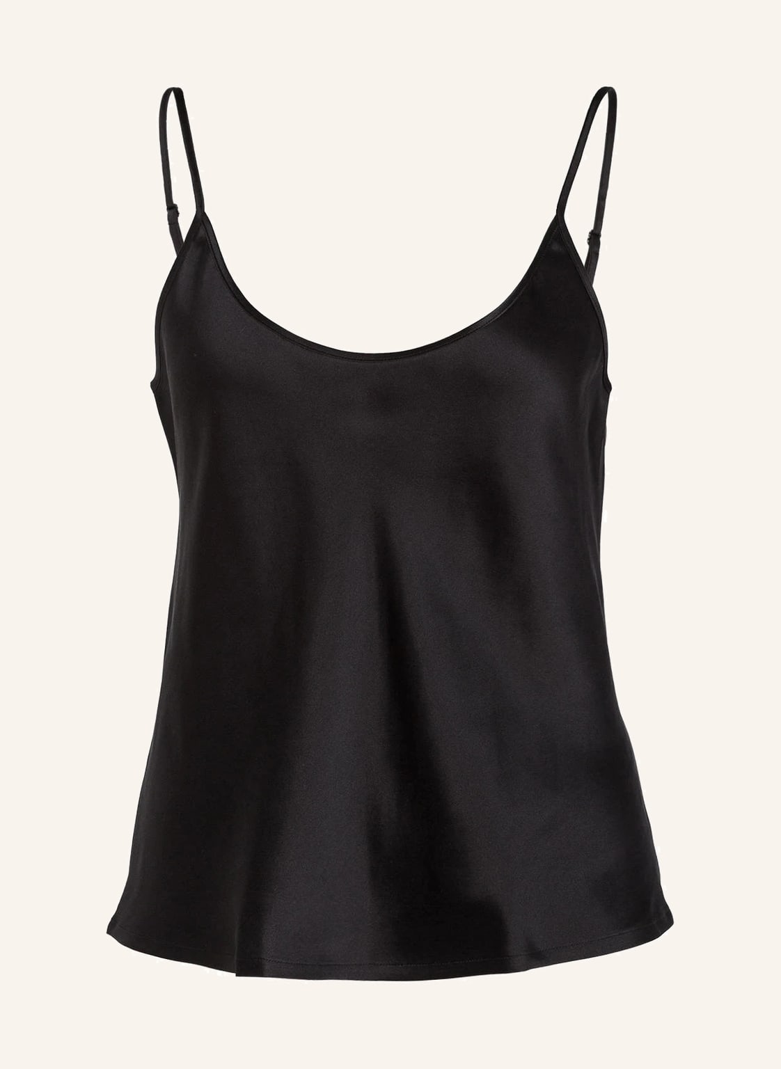 La Perla Schlaftop Silk Aus Seide schwarz von La Perla