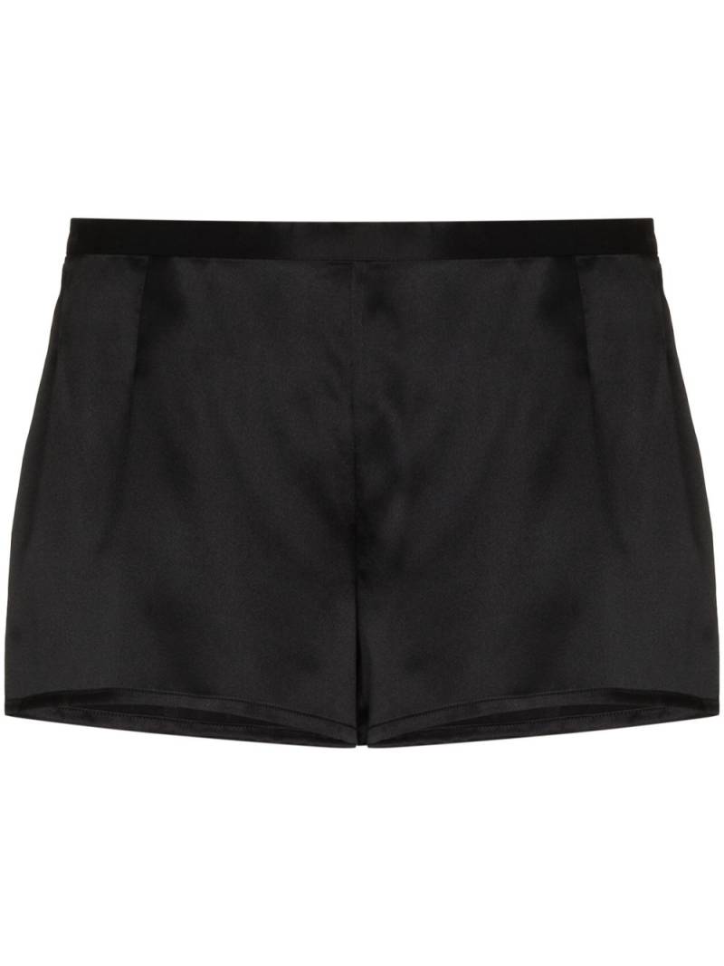 La Perla elasticated pull-on shorts - Black von La Perla