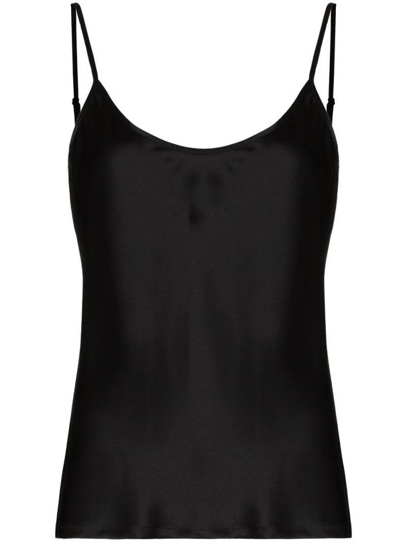 La Perla scoop-neck sleeveless camisole - Black von La Perla