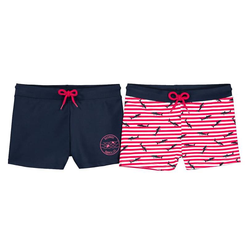 2er-pack Bade-boxershorts Jungen Blau 134/140 von La Redoute Collections