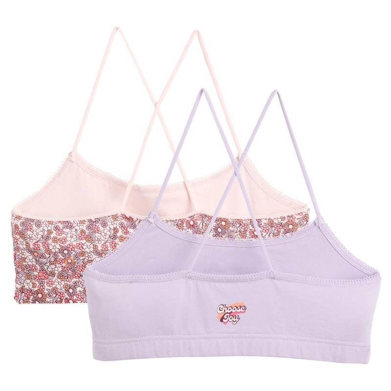 2er-pack Bustiers Mit Schmalen Trägern Unisex Multicolor 134/140 von La Redoute Collections