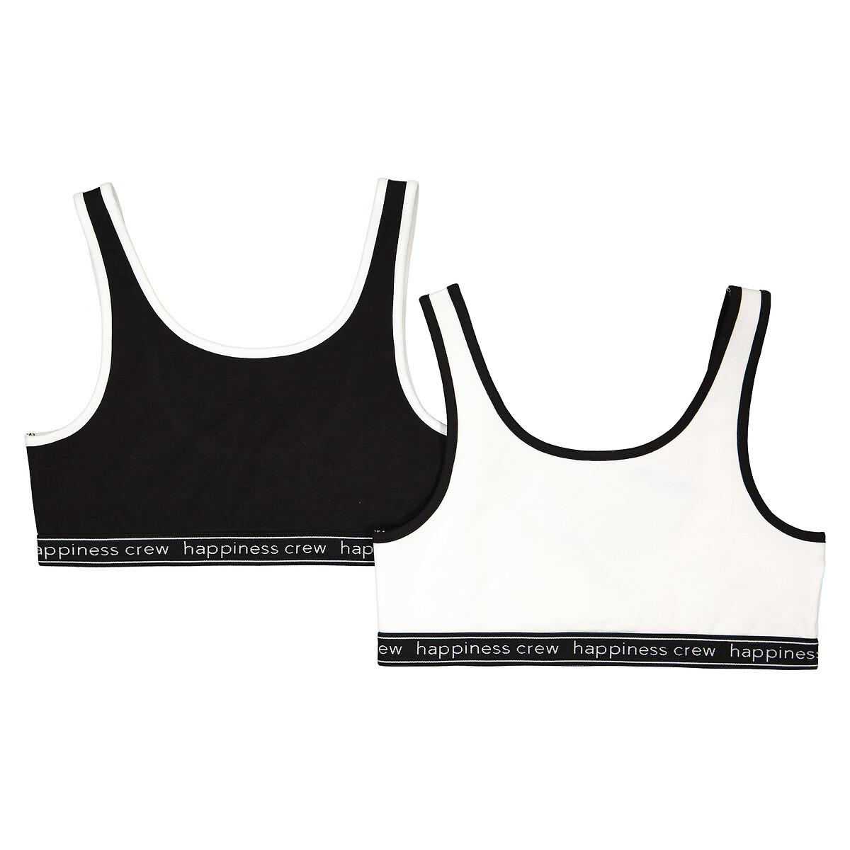 2er-pack Bustiers Unisex Weiss 14A von La Redoute Collections