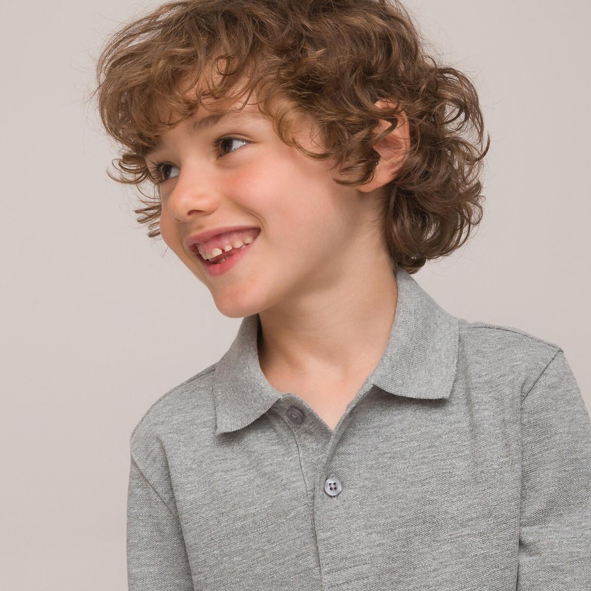 2er-pack Langärmelige Poloshirts Jungen Blau 134/140 von La Redoute Collections