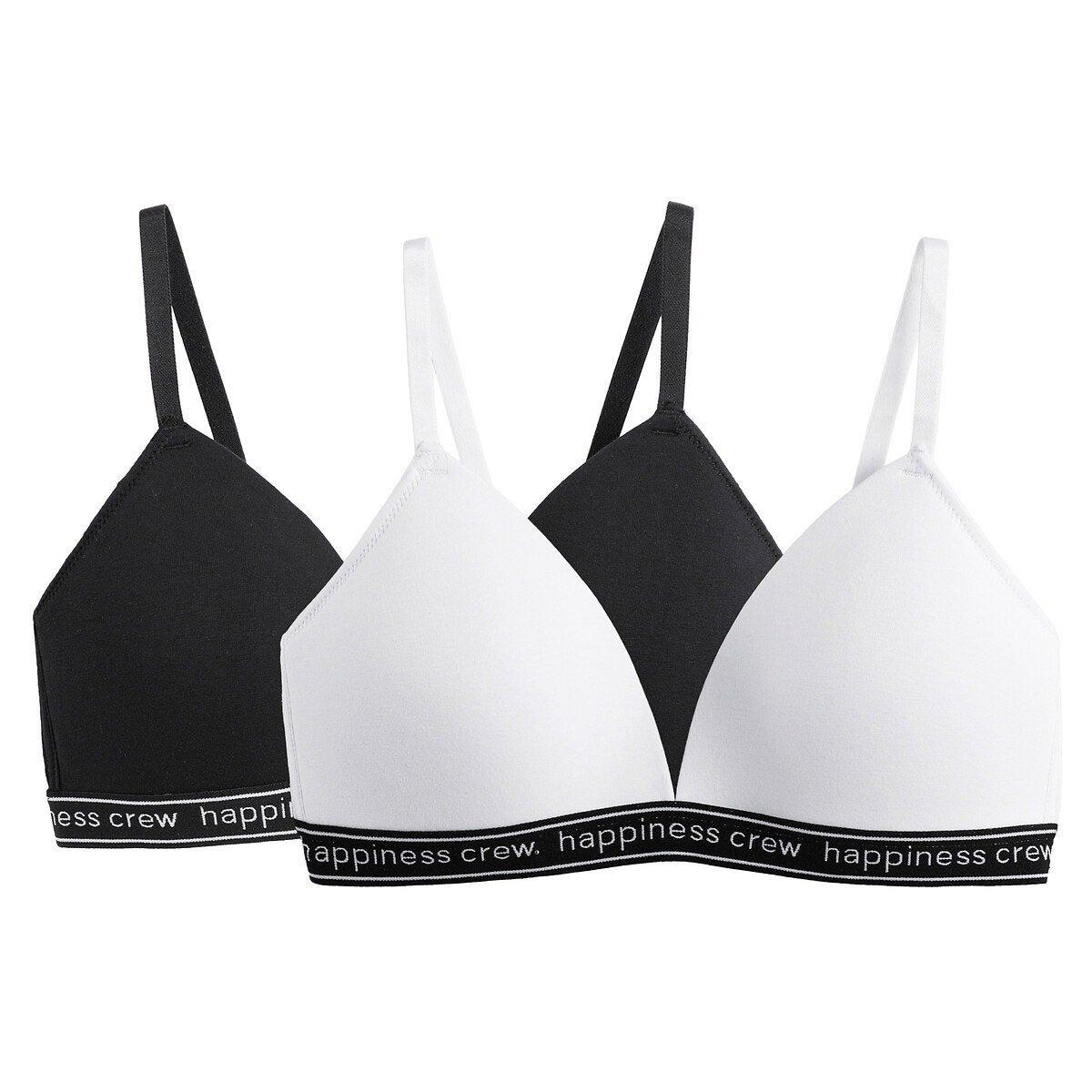 2er-pack Push-up-bhs Unisex Schwarz 158/164 von La Redoute Collections