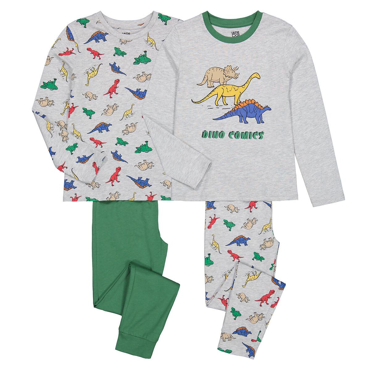 2er-pack Pyjamas Jungen Grau 114 von La Redoute Collections