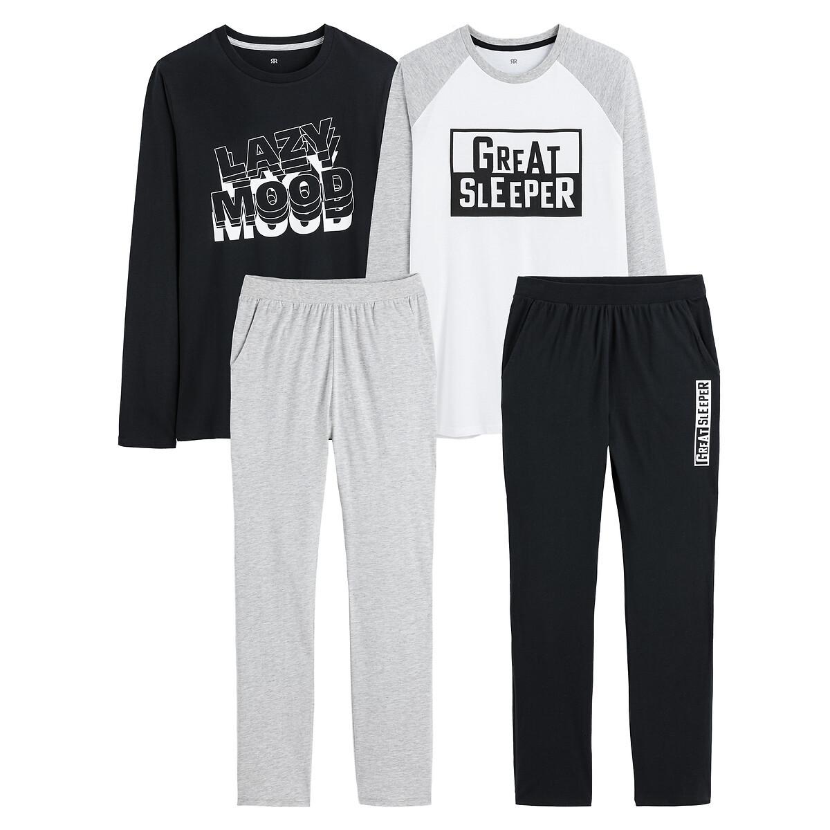 2er-pack Pyjamas Jungen Schwarz 12A von La Redoute Collections