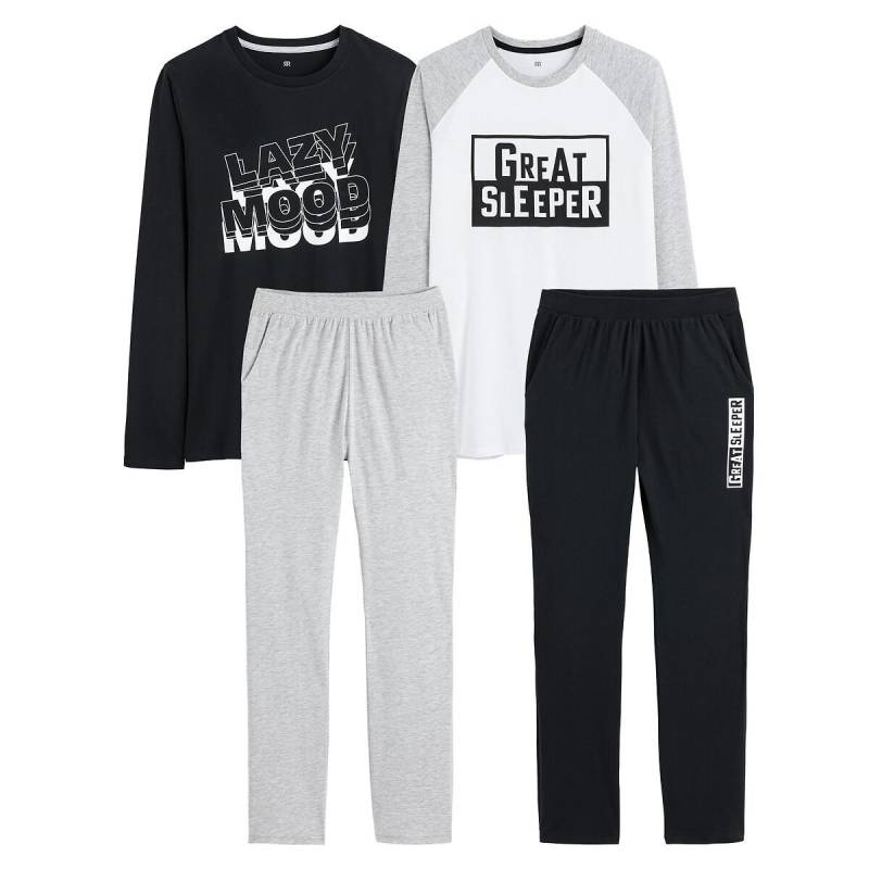 2er-pack Pyjamas Jungen Schwarz 176 von La Redoute Collections