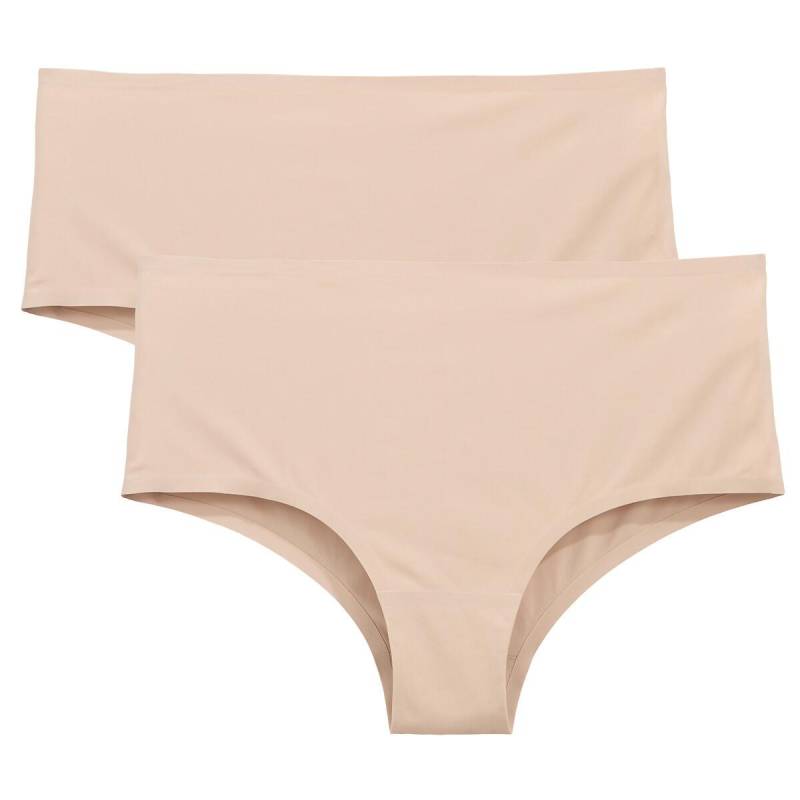 2er-pack Shortys Aus Mikrofaser Damen Beige 33/34 von La Redoute Collections