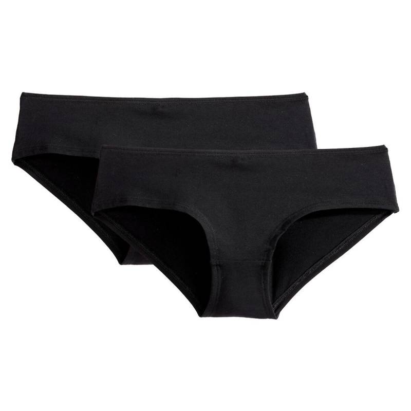 2er-pack Shortys Cottone Damen Schwarz 38 von La Redoute Collections