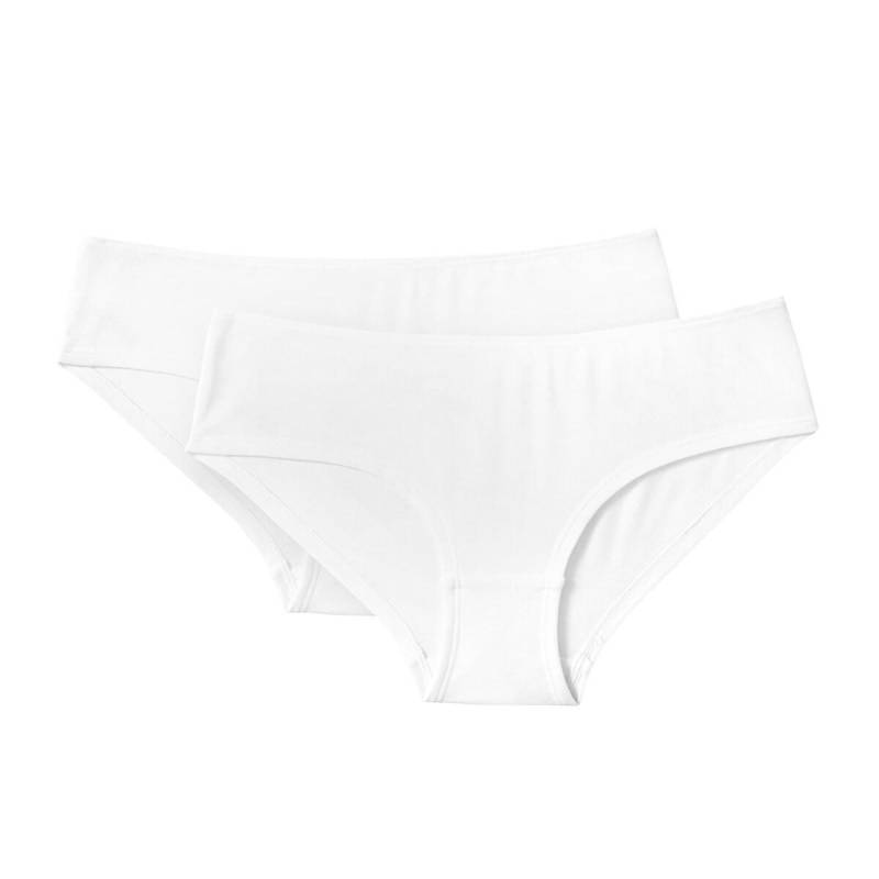 2er-pack Shortys Cottone Damen Weiss 46 von La Redoute Collections