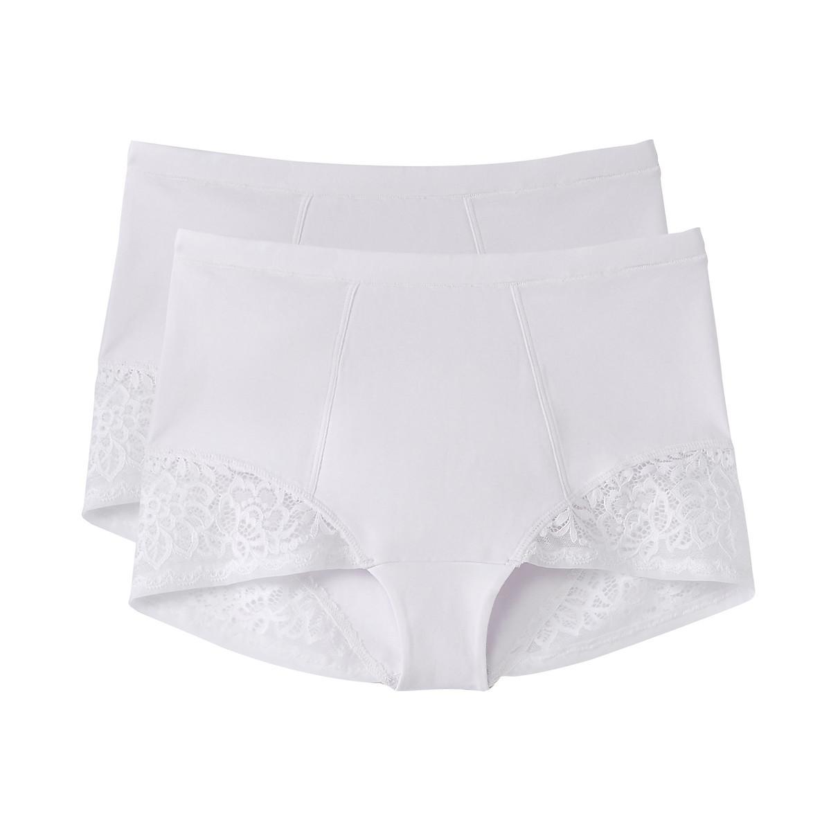 2er-pack Taillenslips Damen Weiss 48 von La Redoute Collections