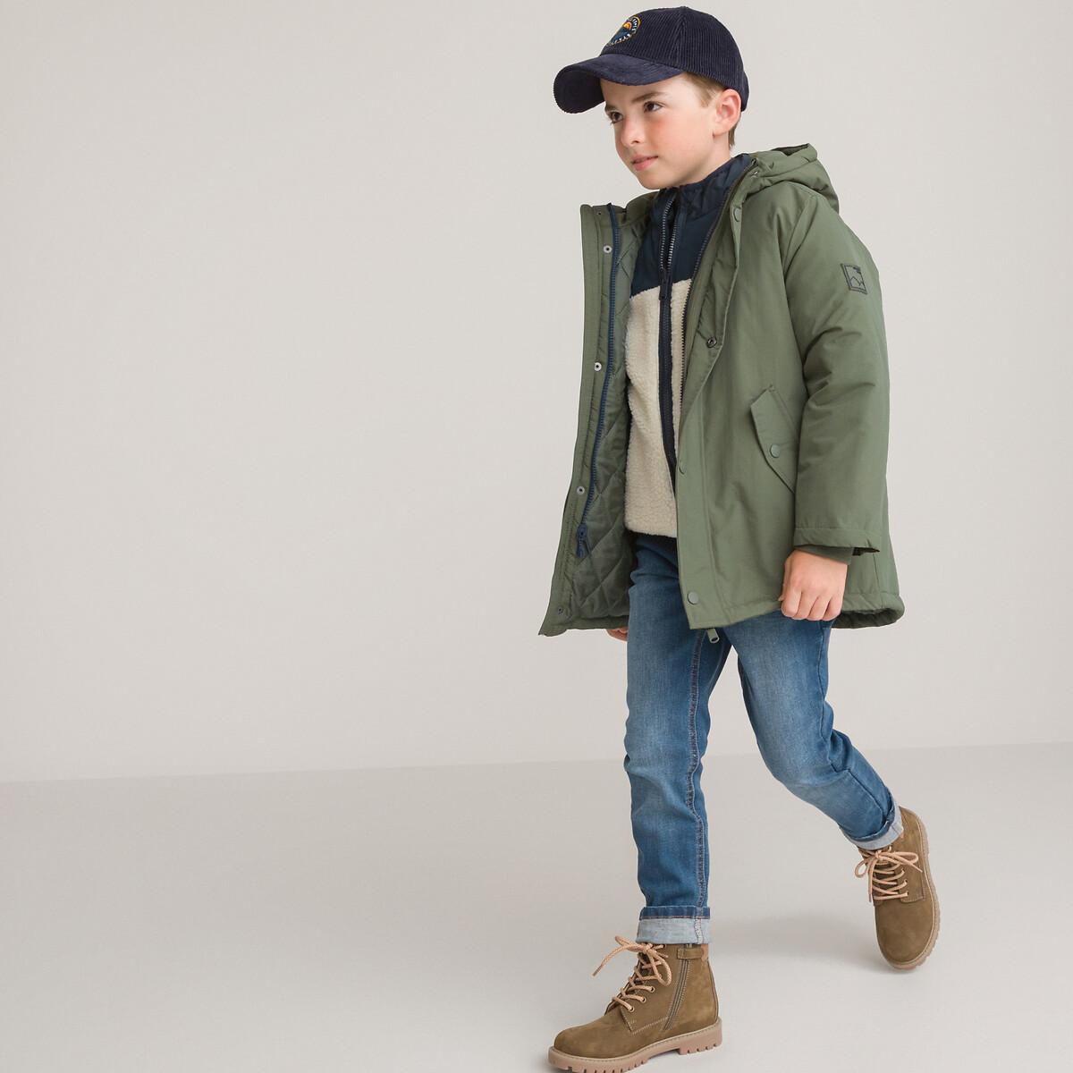 3-in-1-parka Jungen Grün 102 von La Redoute Collections