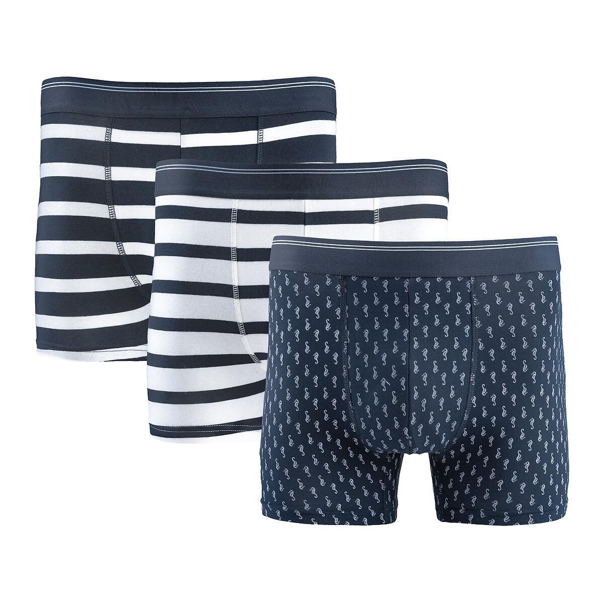 3er-pack Boxerpants Herren Blau 3XL von La Redoute Collections