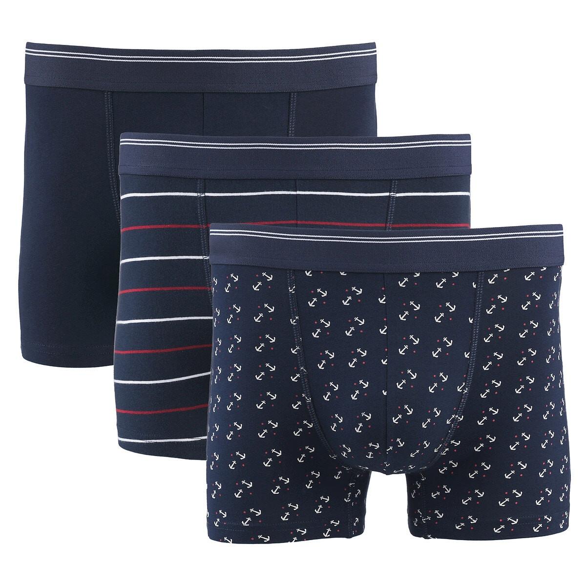 3er-pack Boxerpants Herren Blau L von La Redoute Collections