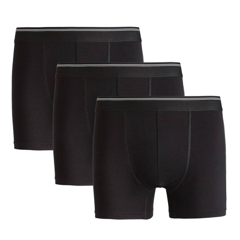 La Redoute Collections - 3er-Pack Boxerpants, für Herren, Schwarz, Größe L von La Redoute Collections