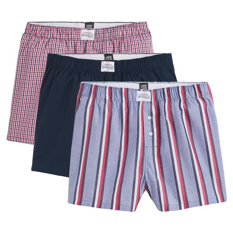 3er-pack Boxershorts Herren Blau 3XL von La Redoute Collections