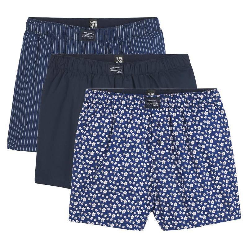 3er-pack Boxershorts Herren Blau 3XL von La Redoute Collections